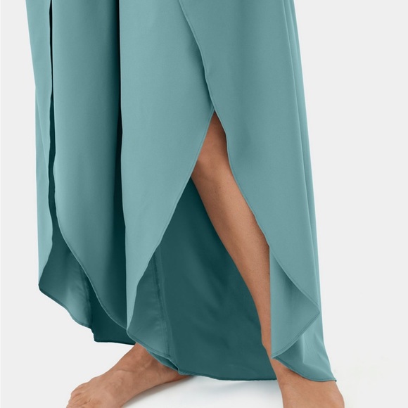 HALARA - NWT Breezeful™ High Waisted Palazzo Flowy Split Wide Leg Quick Dry Pant - Picture 6 of 12